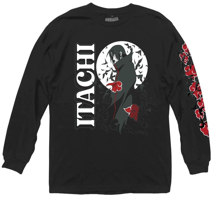 Itachi Uchiha Crows Dispersion Long Sleeves Shirt